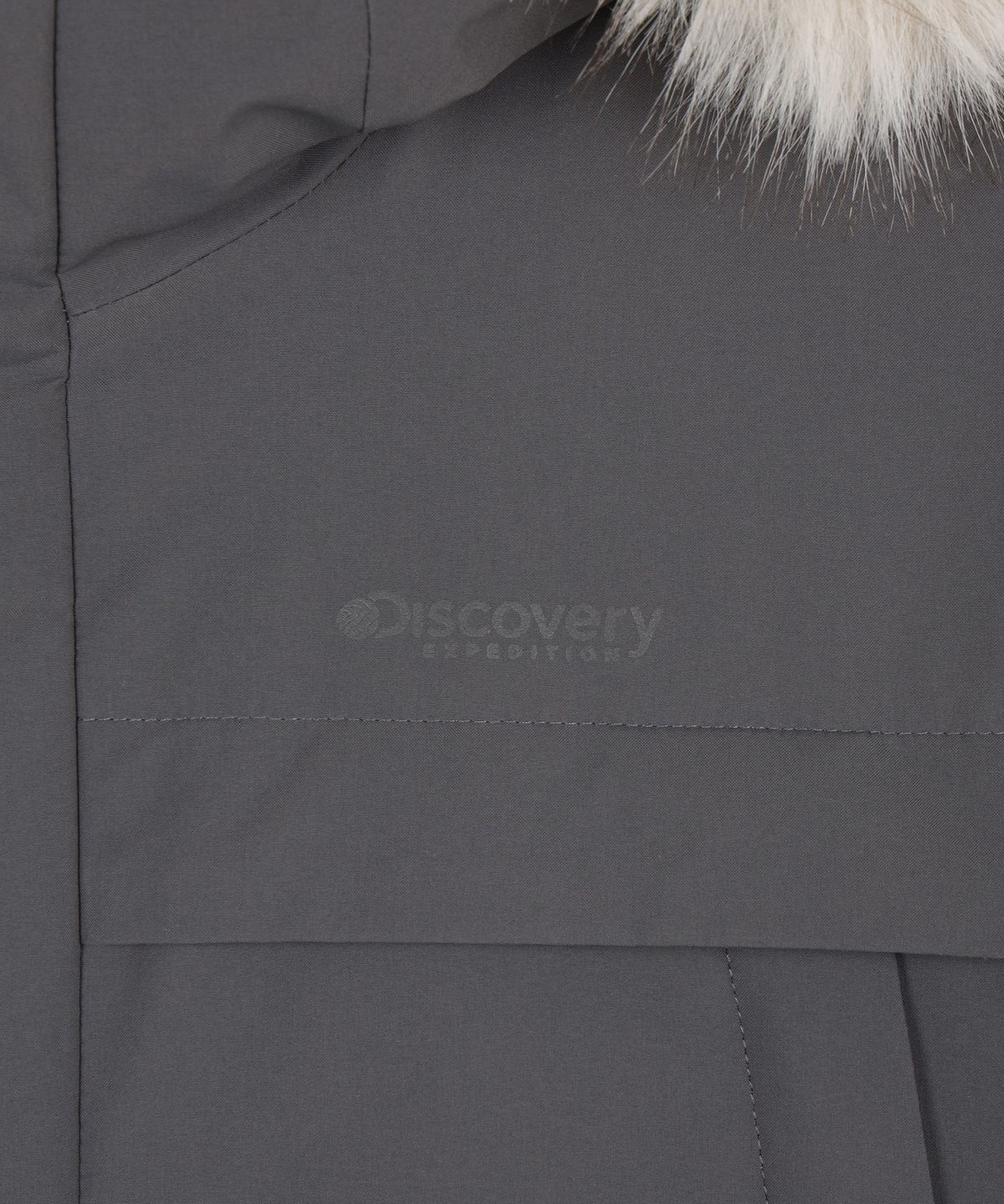 디스커버리 키즈(DISCOVERY KIDS) 키즈 그래비 퍼 다운 미드패딩 (D/GREY)
