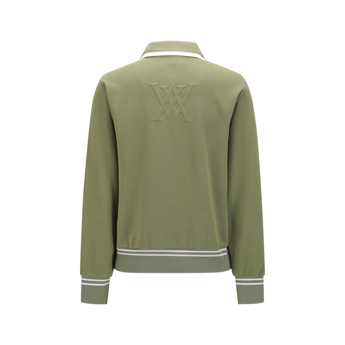 어뉴골프(ANEW GOLF) WOMEN TWO TONE COLLAR COMFORT SWEATSHIRT