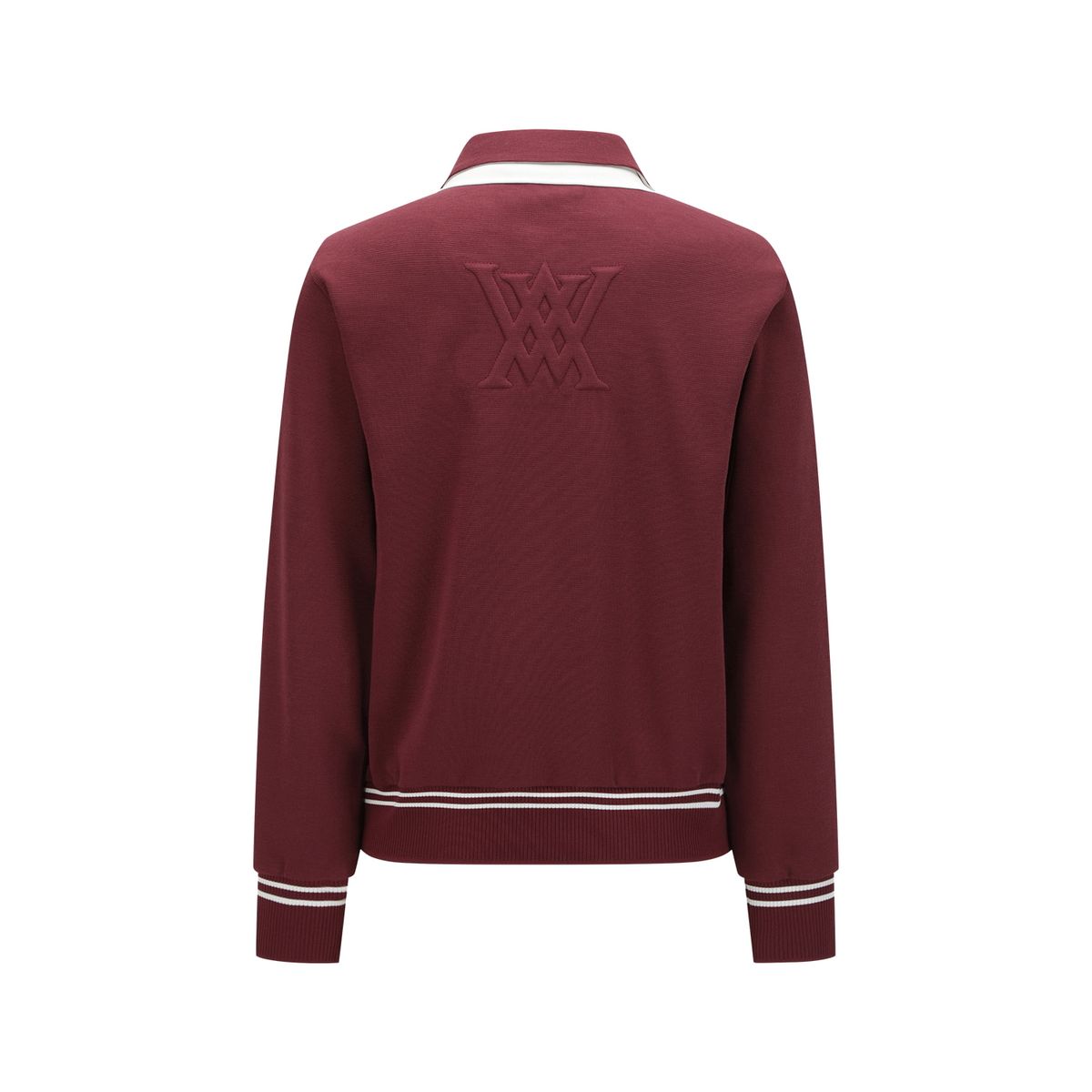 어뉴골프(ANEW GOLF) WOMEN TWO TONE COLLAR COMFORT SWEATSHIRT