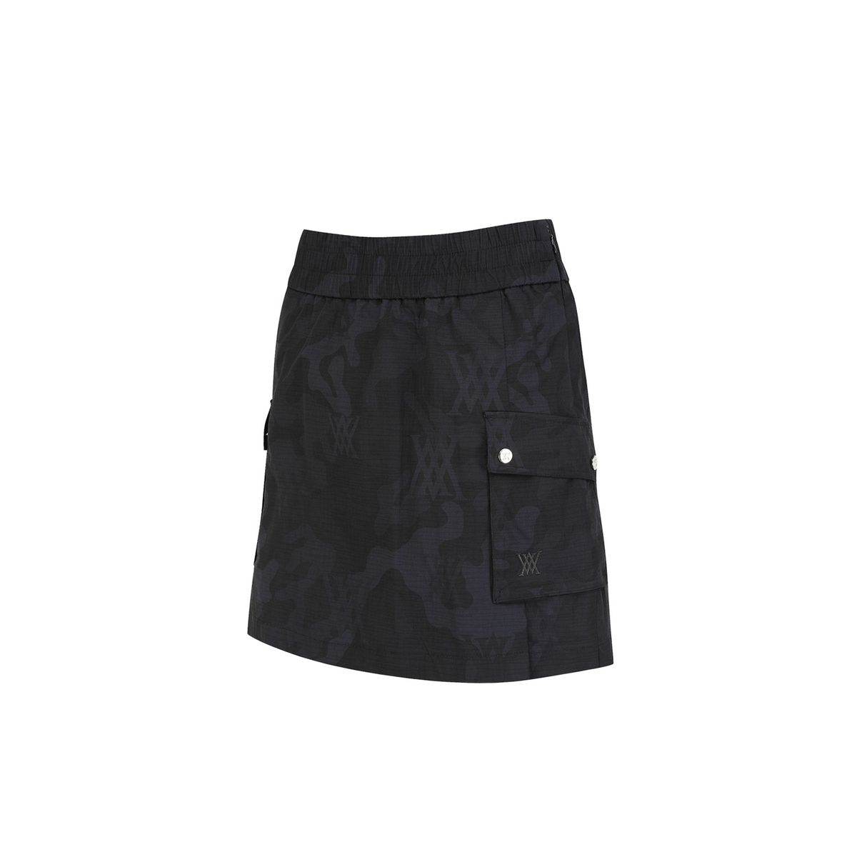 어뉴골프(ANEW GOLF) WOMEN BANDED CARGO SKIRT_BK