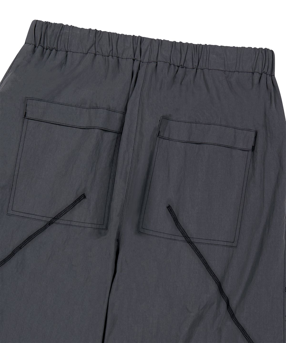 마하그리드(MAHAGRID) BASIC LOGO SS COTTON PANT[CHARCOAL]
