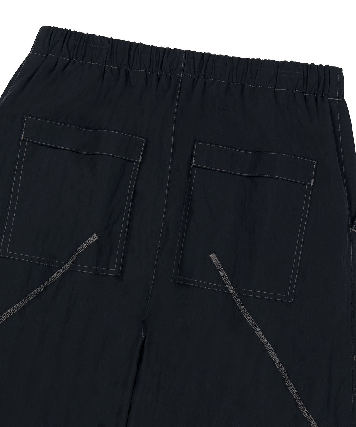 마하그리드(MAHAGRID) BASIC LOGO SS COTTON PANT[BLACK]