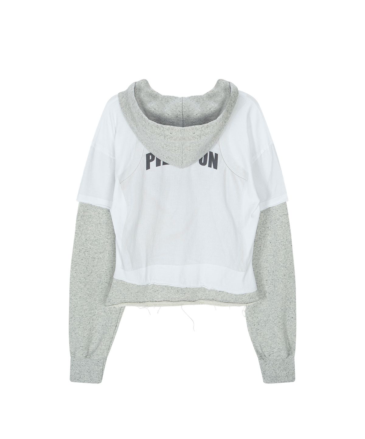 하이타이드 프랭키(HIGHTIDEFRANKIE) Layer on Layer Hoodie Gray