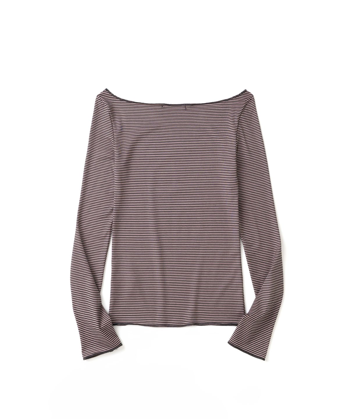 히쇼(HISYO) One Shoulder Heart Long Sleeve - Pink