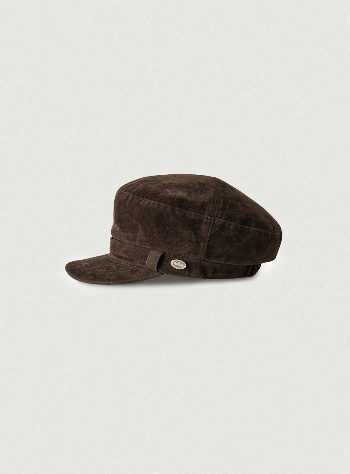 더바넷(THEBARNNET) Anna Suede Hunting Cap_Brown