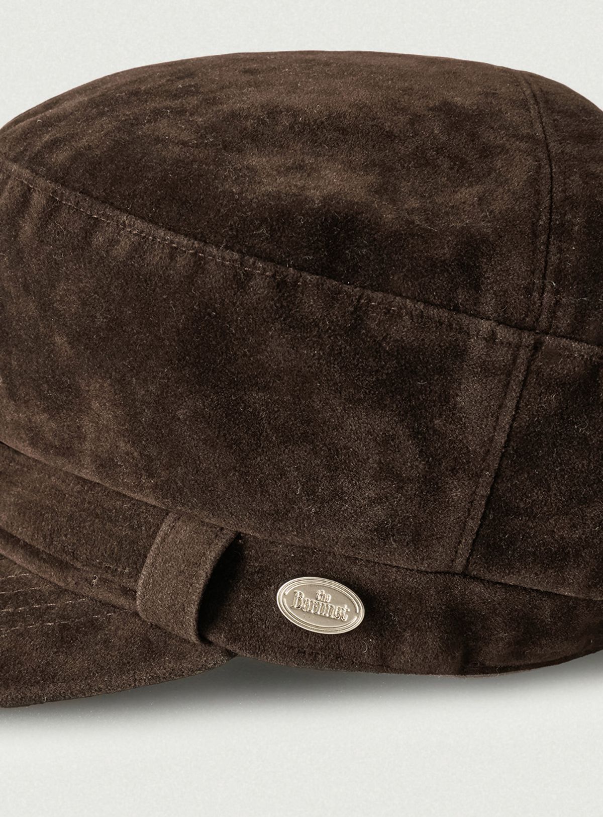 더바넷(THEBARNNET) Anna Suede Hunting Cap_Brown