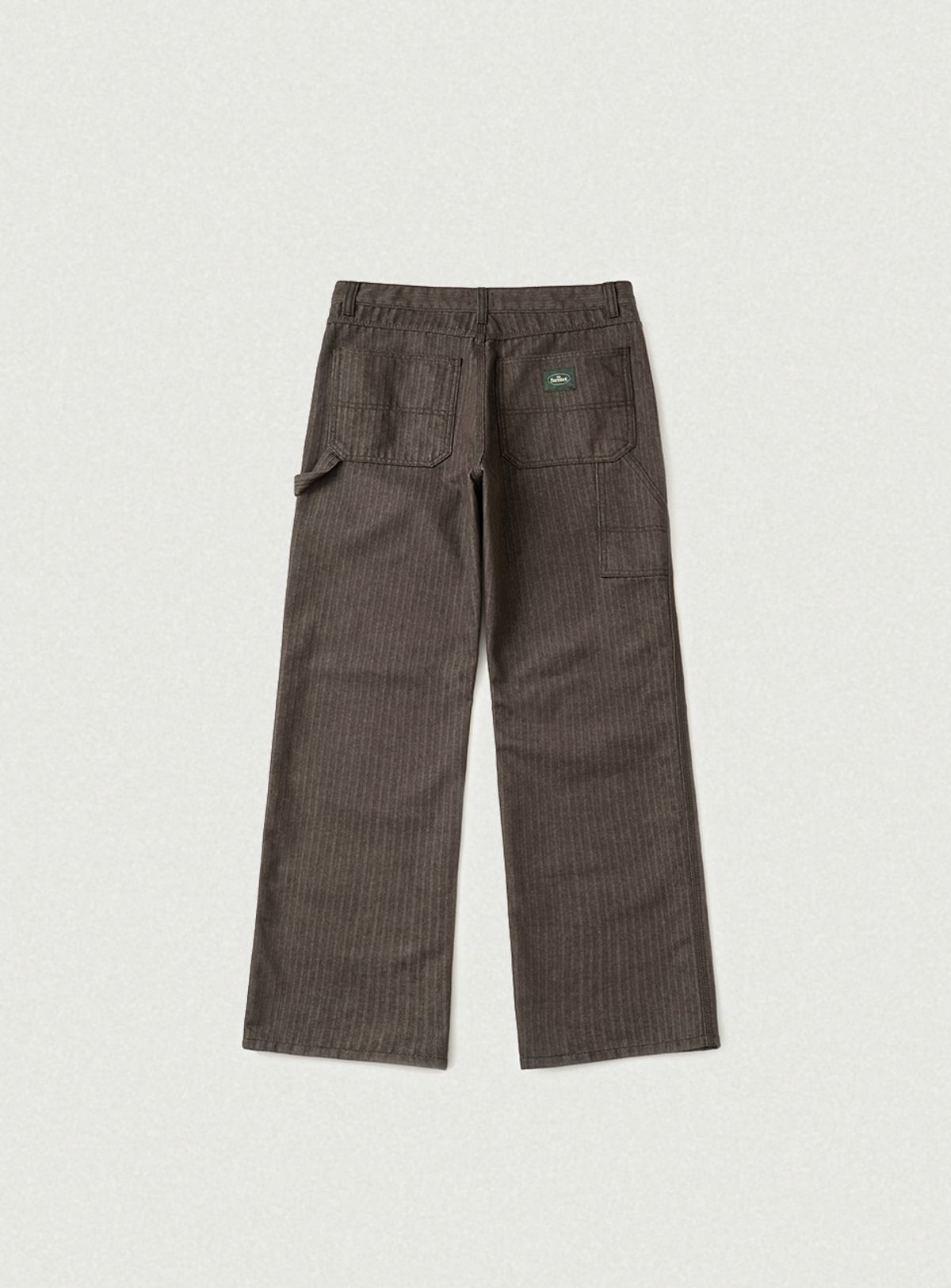더바넷(THEBARNNET) Herringbone Twill Carpenter Pants_Brown