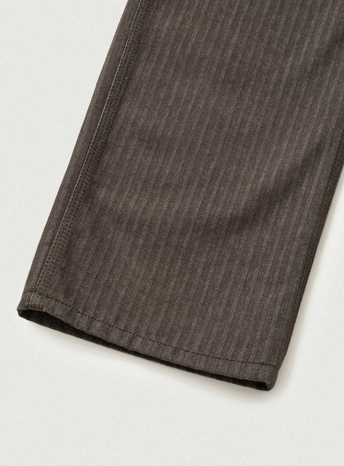더바넷(THEBARNNET) Herringbone Twill Carpenter Pants_Brown
