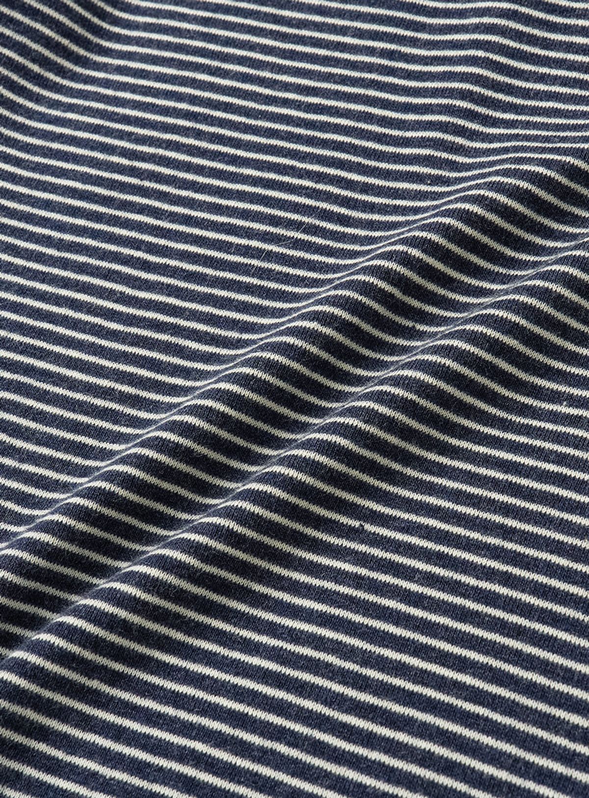 더바넷(THEBARNNET) Devon Stripe Henley T-Shirt_Navy