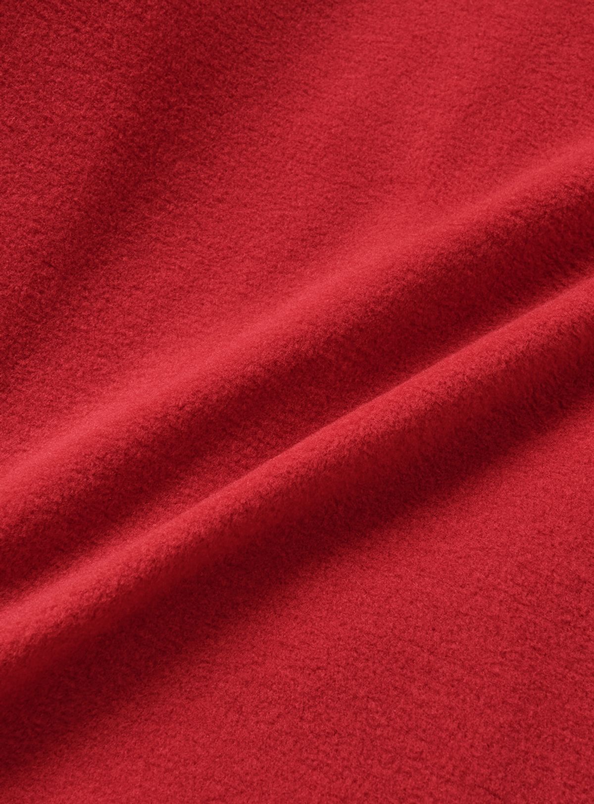 더바넷(THEBARNNET) Molten Fleece Zip-Up Hoodie_Red