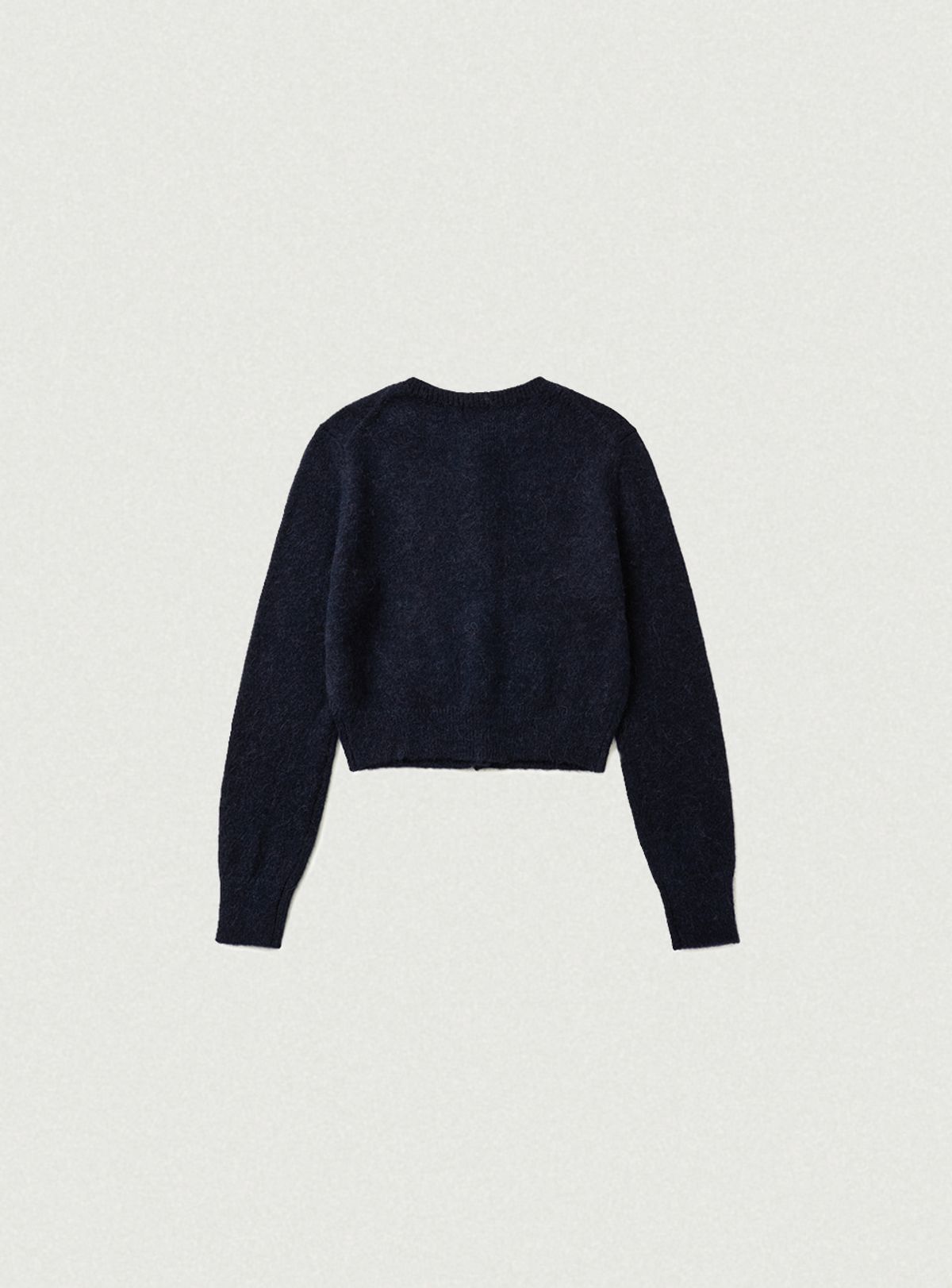 더바넷(THEBARNNET) Jane Alpaca-Blend Cardigan_Deep Navy
