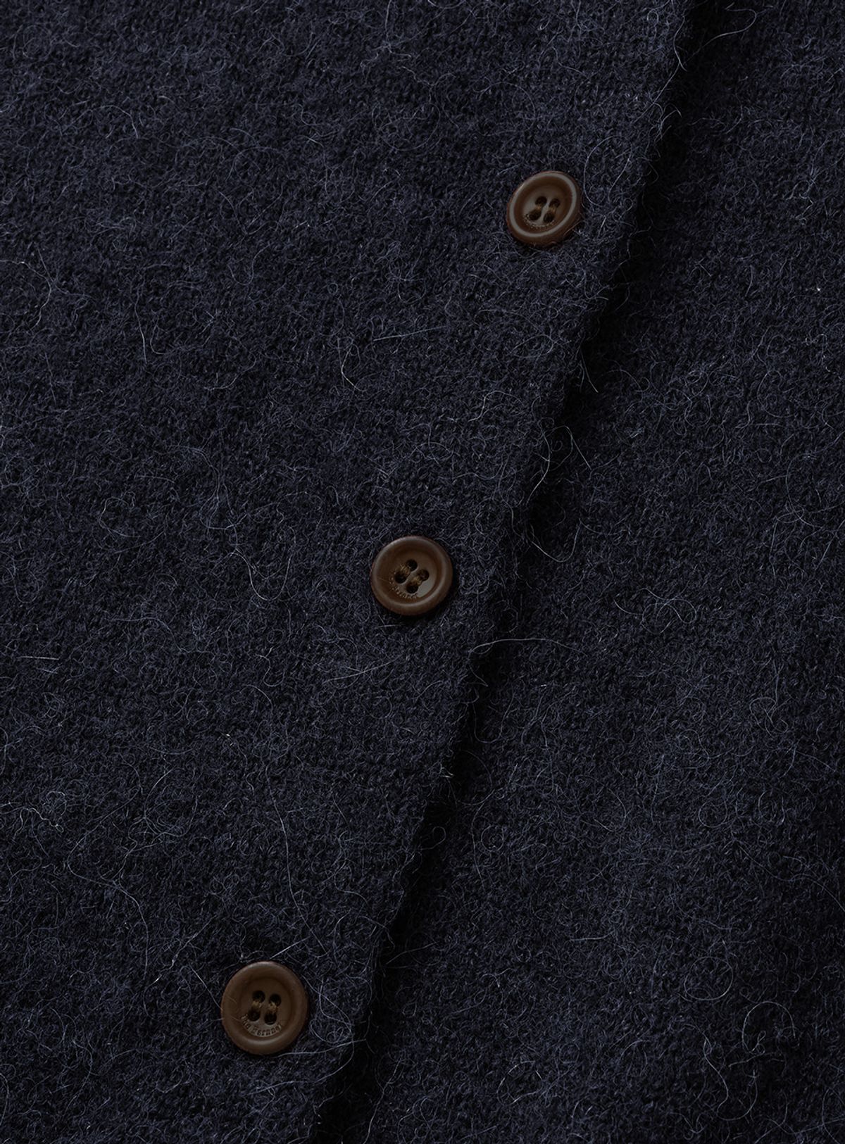 더바넷(THEBARNNET) Jane Alpaca-Blend Cardigan_Deep Navy