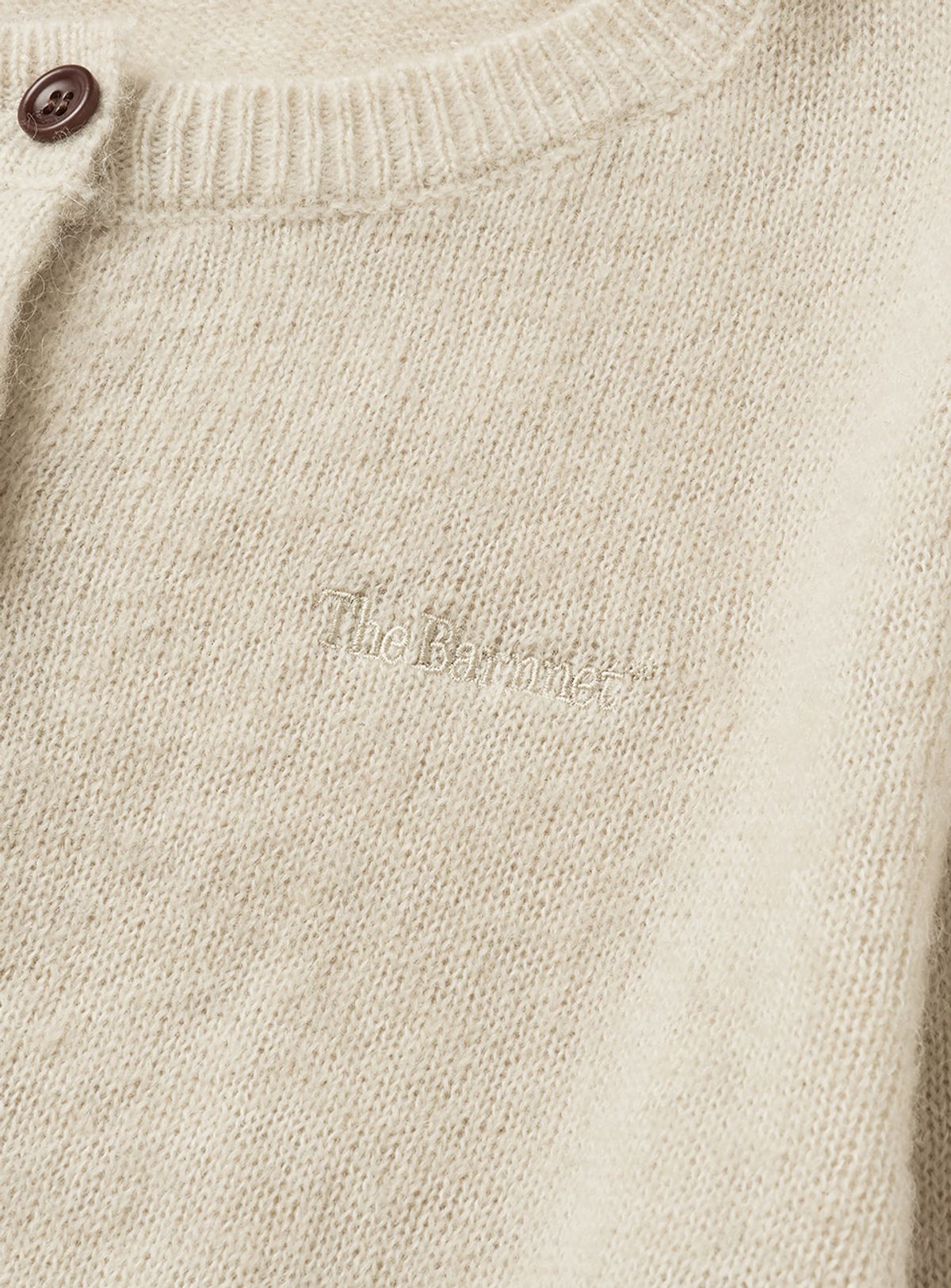 더바넷(THEBARNNET) Jane Alpaca-Blend Cardigan_Oatmeal