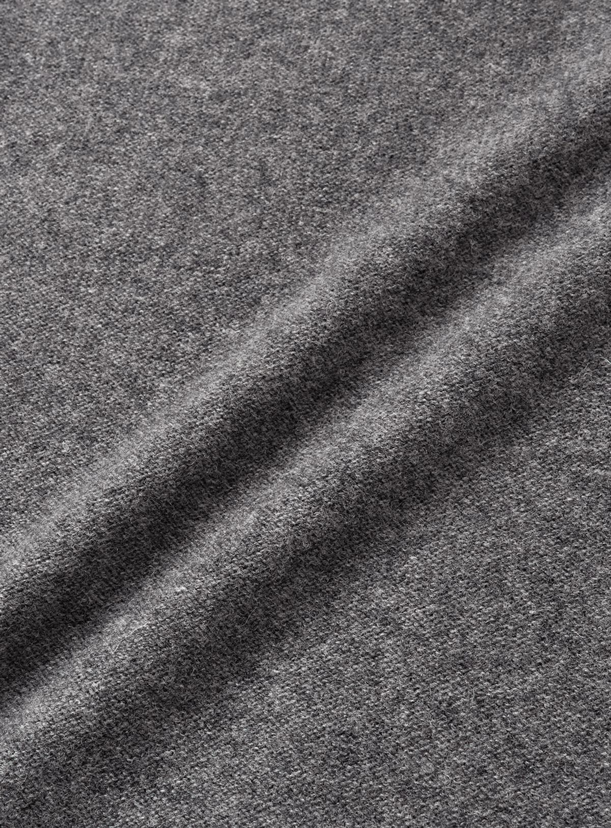 더바넷(THEBARNNET) Mild Deep V-neck Cashmere Knit_Charcoal
