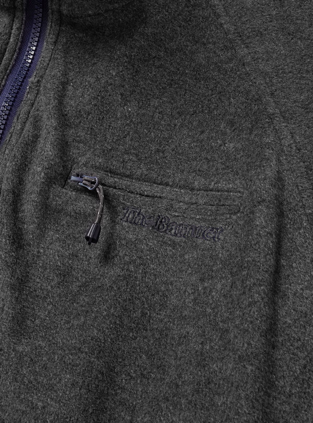 더바넷(THEBARNNET) Luva Reversible Fleece Jacket_Navy