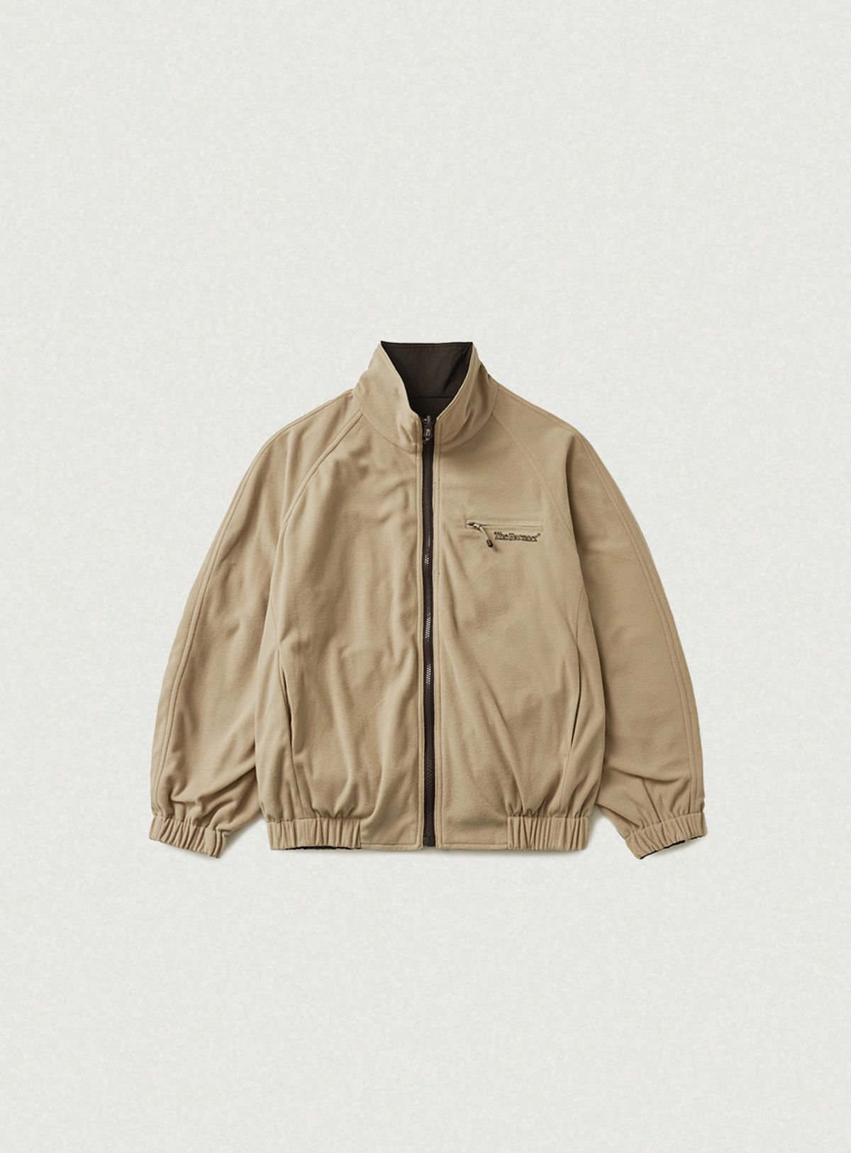 더바넷(THEBARNNET) Luva Reversible Fleece Jacket_Brown