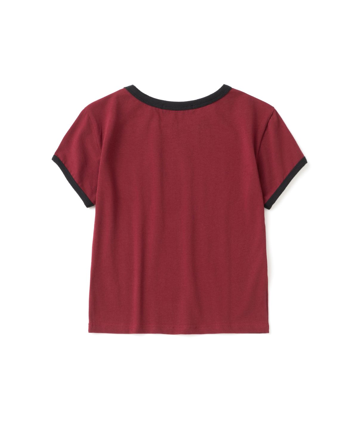 히쇼(HISYO) HISYO Fragmented Logo Ringer T-Shirts - Red