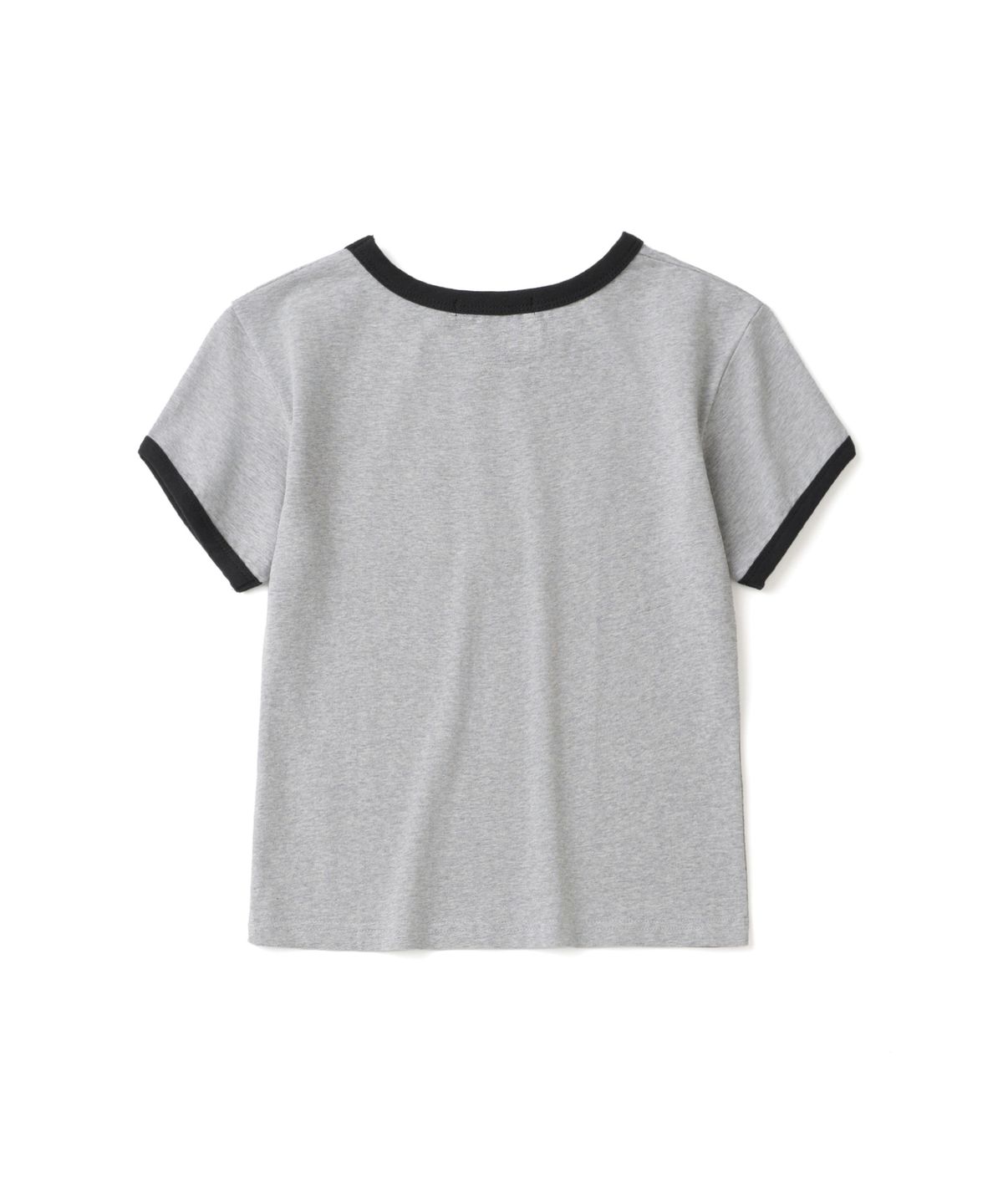 히쇼(HISYO) HISYO Fragmented Logo Ringer T-Shirts - Grey