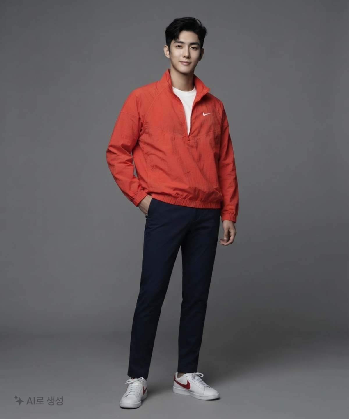 나이키 X 스투시(NIKE X STUSSY) 아노락 재킷 L