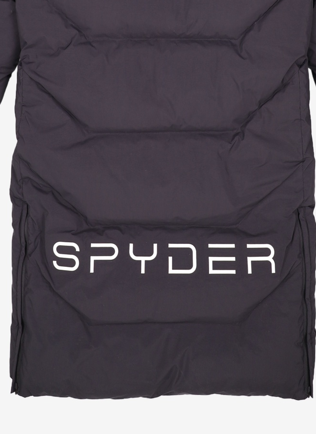 스파이더(SPYDER) 백레터링 퍼포먼스 롱다운 재킷 S