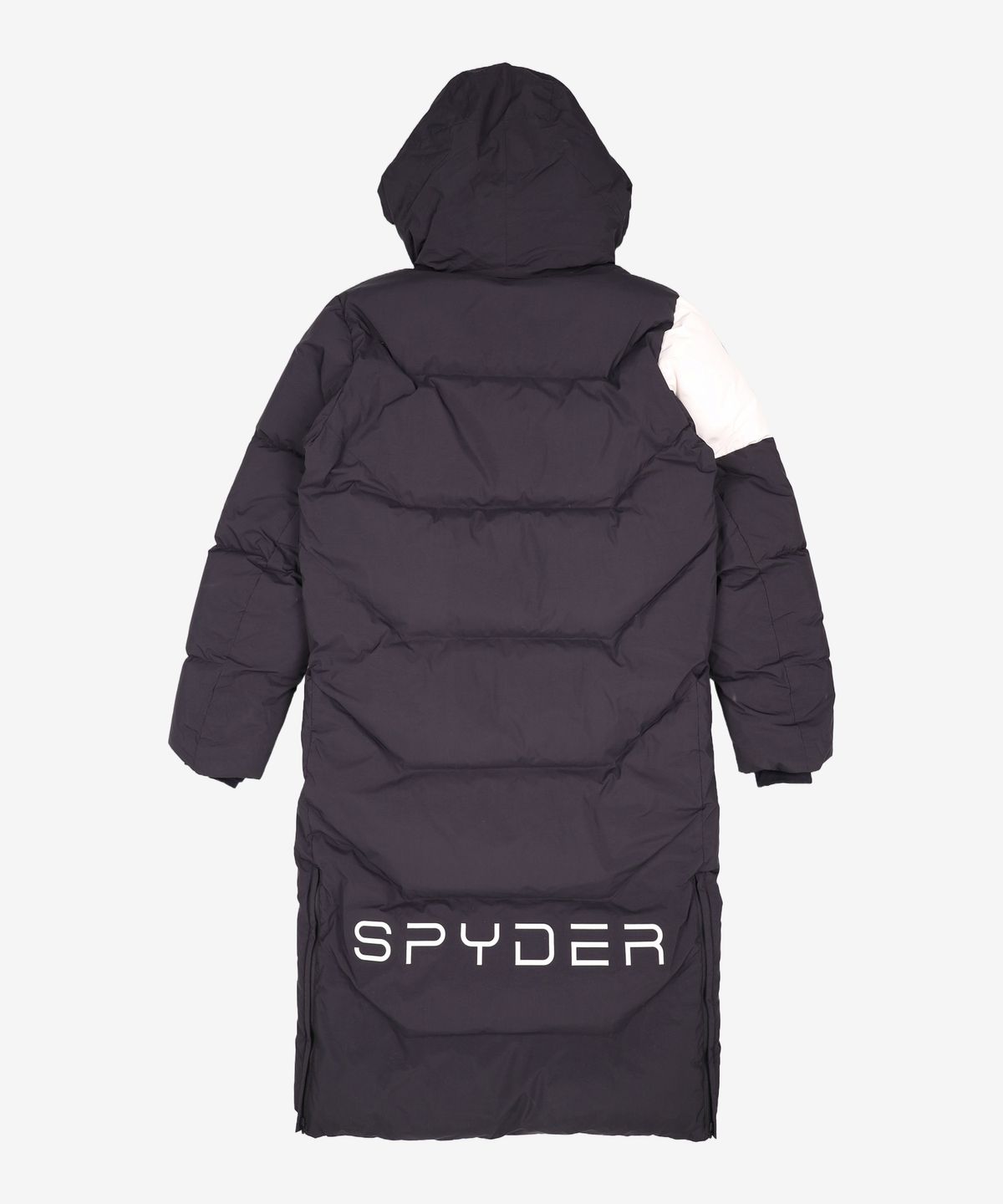 스파이더(SPYDER) 백레터링 퍼포먼스 롱다운 재킷 S