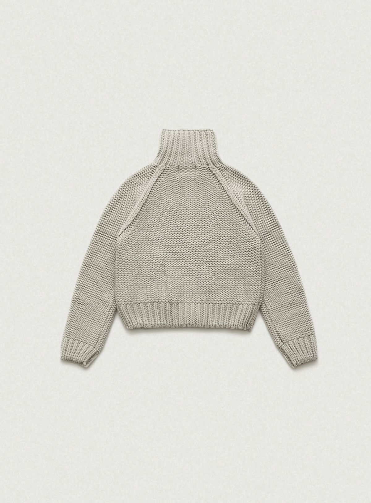 더바넷(THEBARNNET) Soap Zip-Up Knit Cardigan_Grey