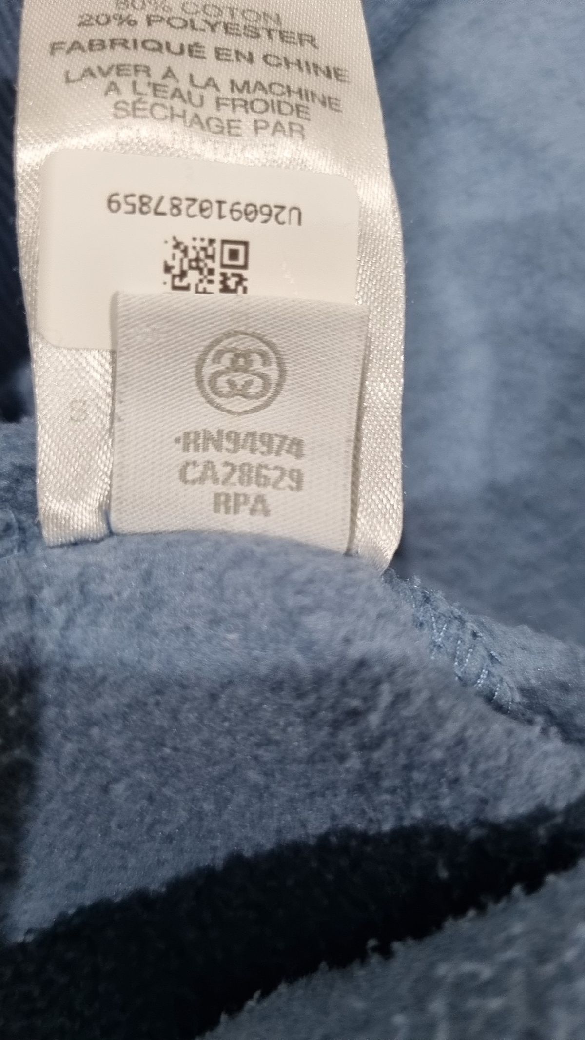 스투시(STUSSY) 후드 티셔츠 M