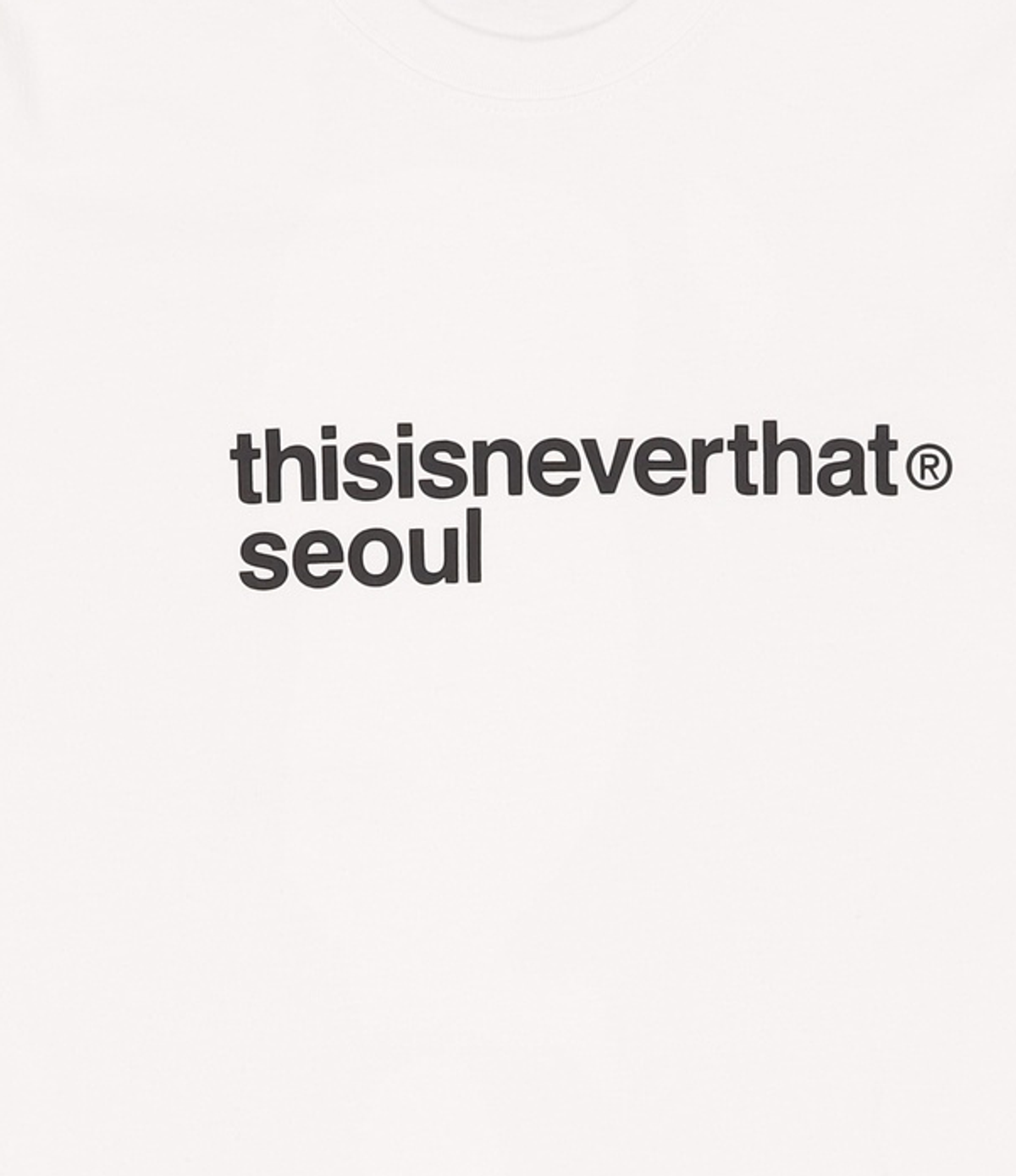디스이즈네버댓(THISISNEVERTHAT) T-Logo Seoul Tee S