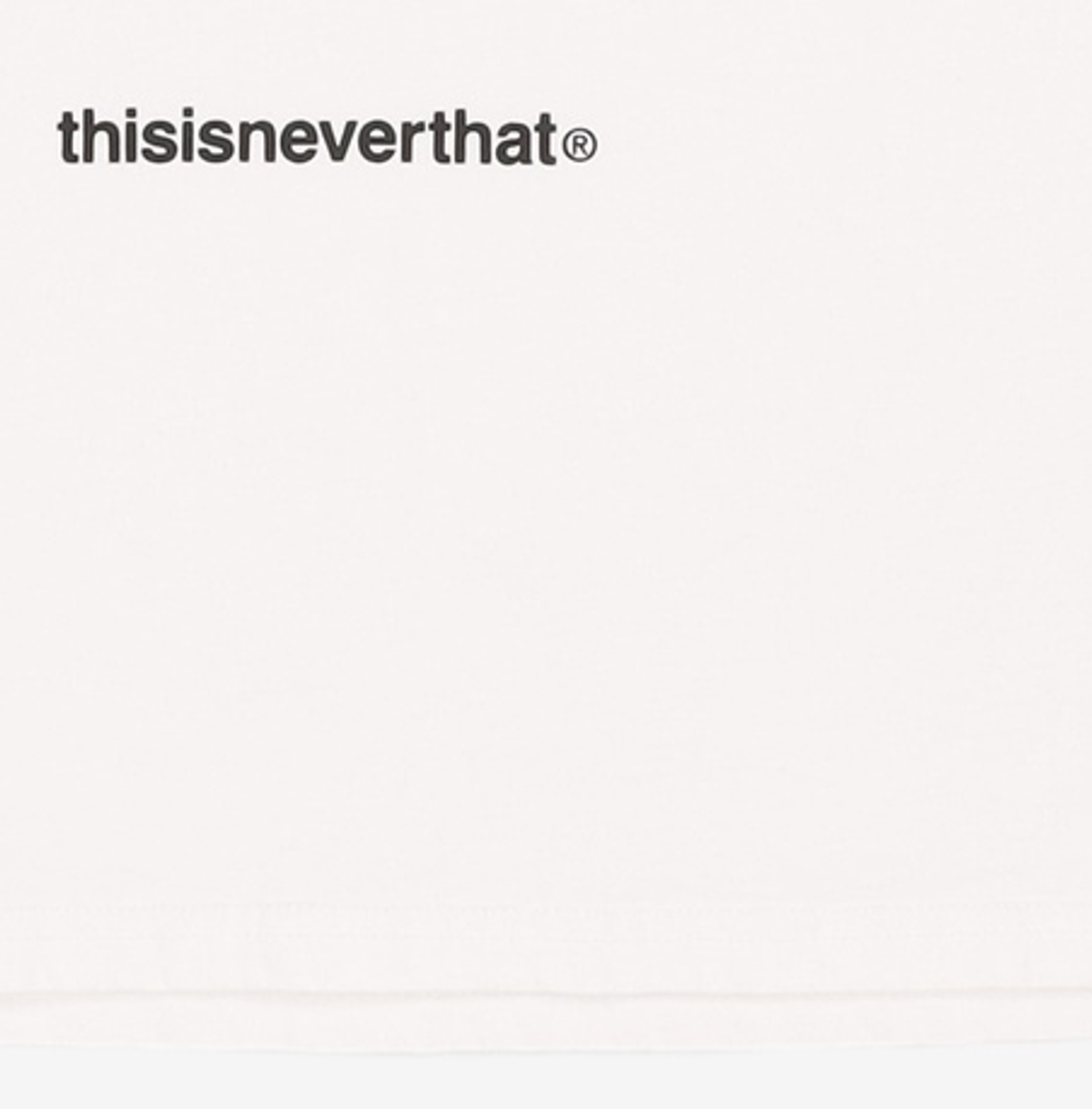 디스이즈네버댓(THISISNEVERTHAT) T-Logo Seoul Tee S