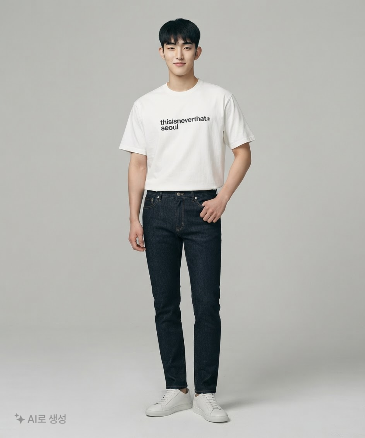 디스이즈네버댓(THISISNEVERTHAT) T-Logo Seoul Tee S