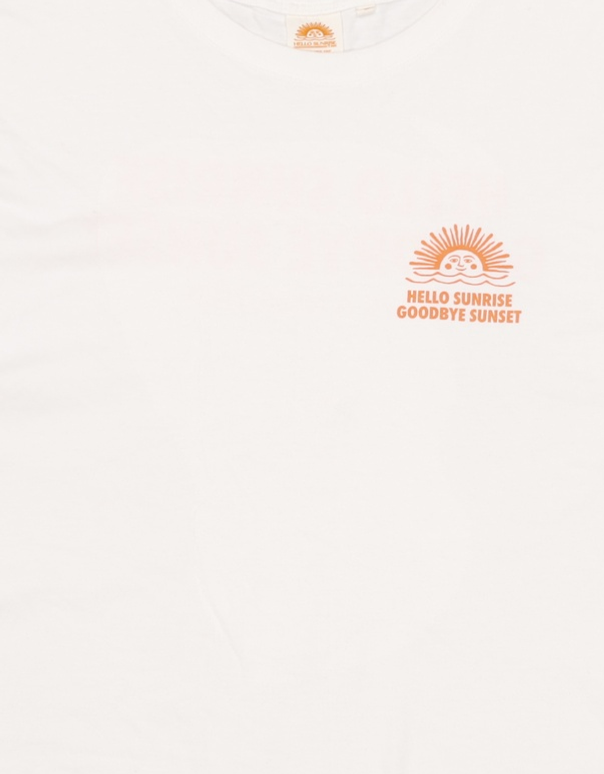 헬로 선라이즈(HELLO SUNRISE) 반소매 티셔츠 XL