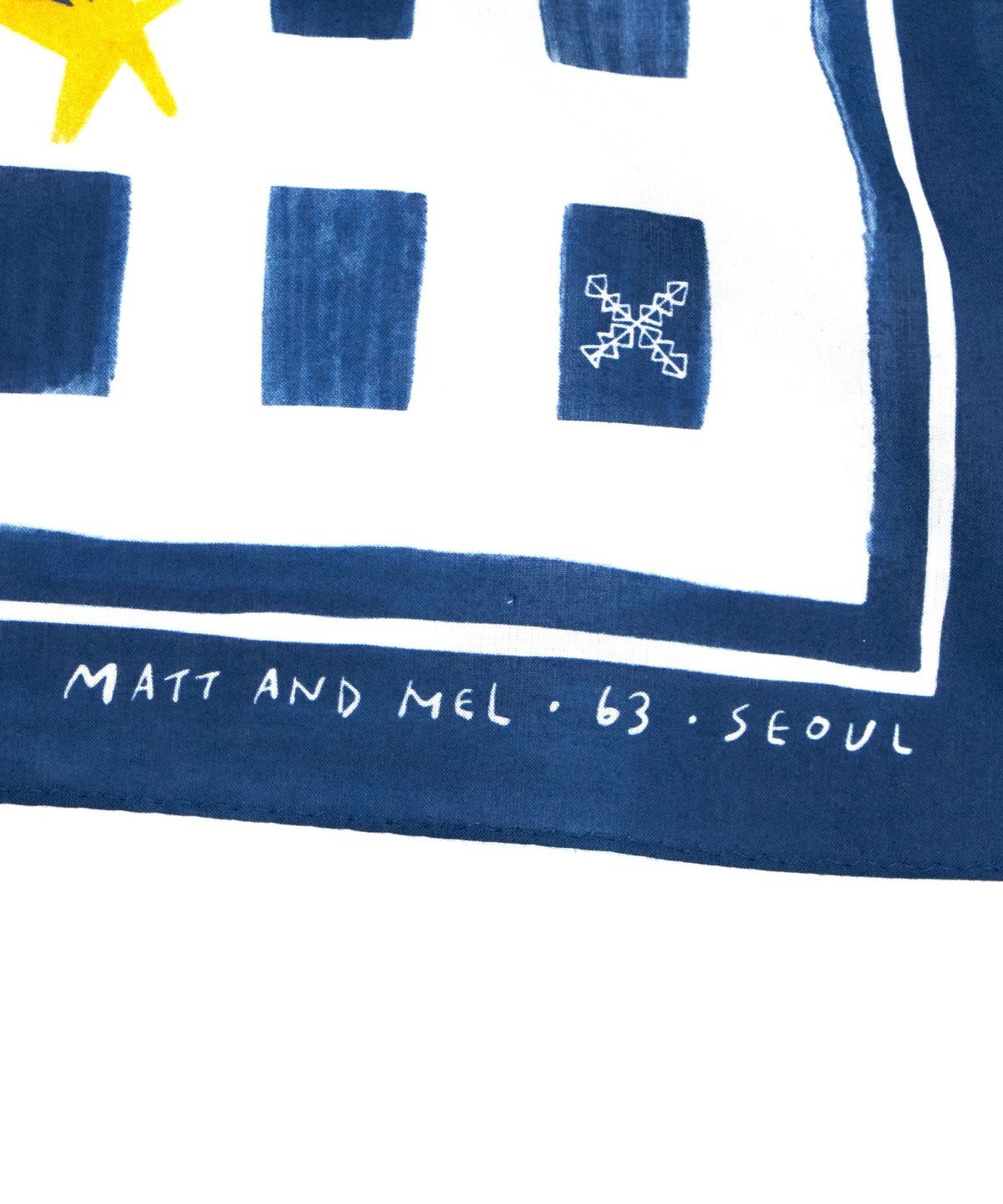 멧앤멜(MATT AND MEL) [Scarf] 63 Lights - Blue