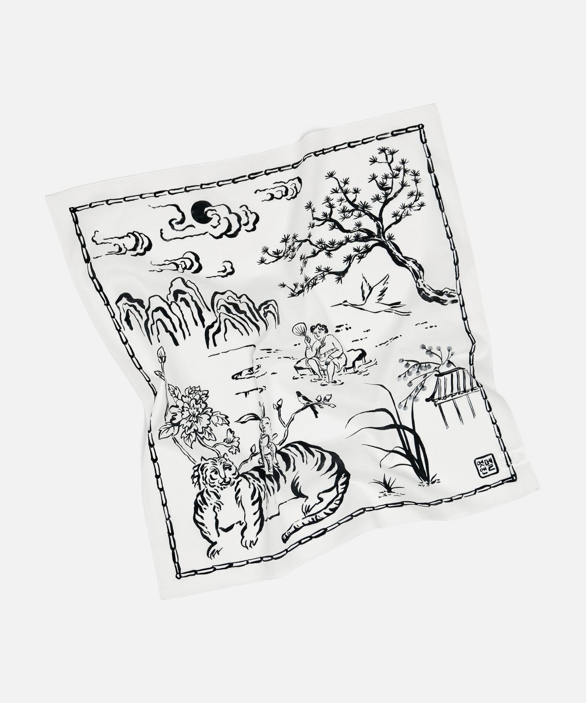 멧앤멜(MATT AND MEL) [Scarf] Yuyujajeok - White