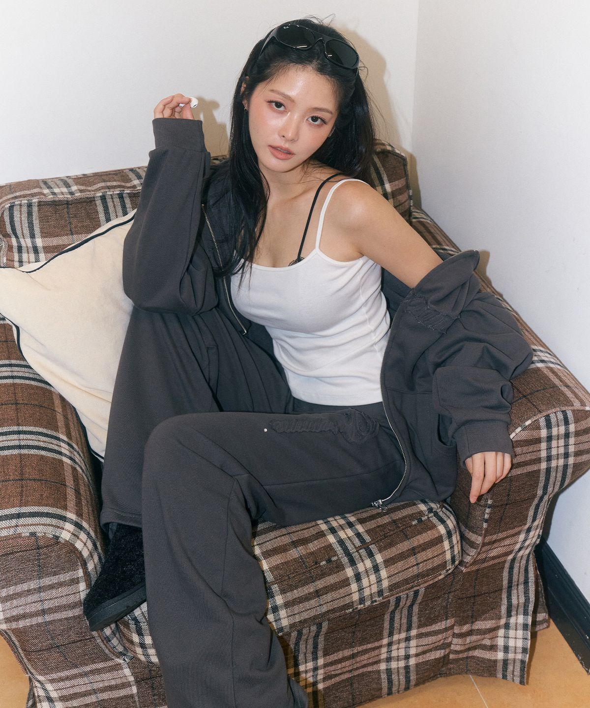 로잔느(ROSEANNE) Everyday Cami Top (Milk White)