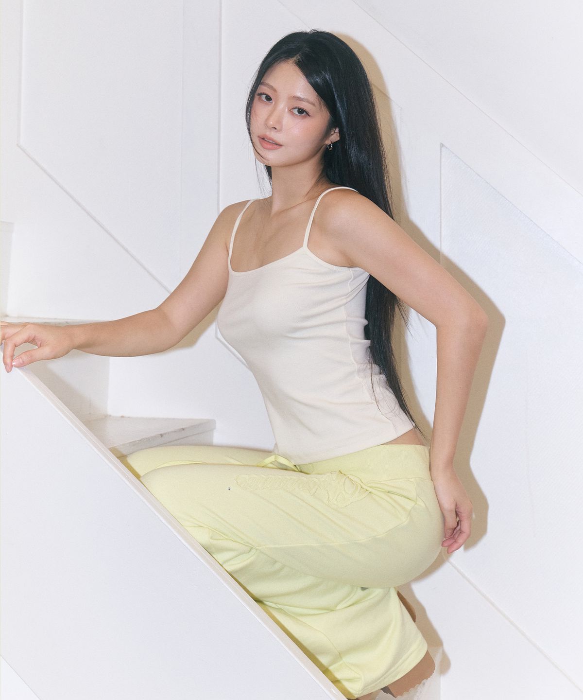 로잔느(ROSEANNE) Everyday Cami Top (Lemon Cream)