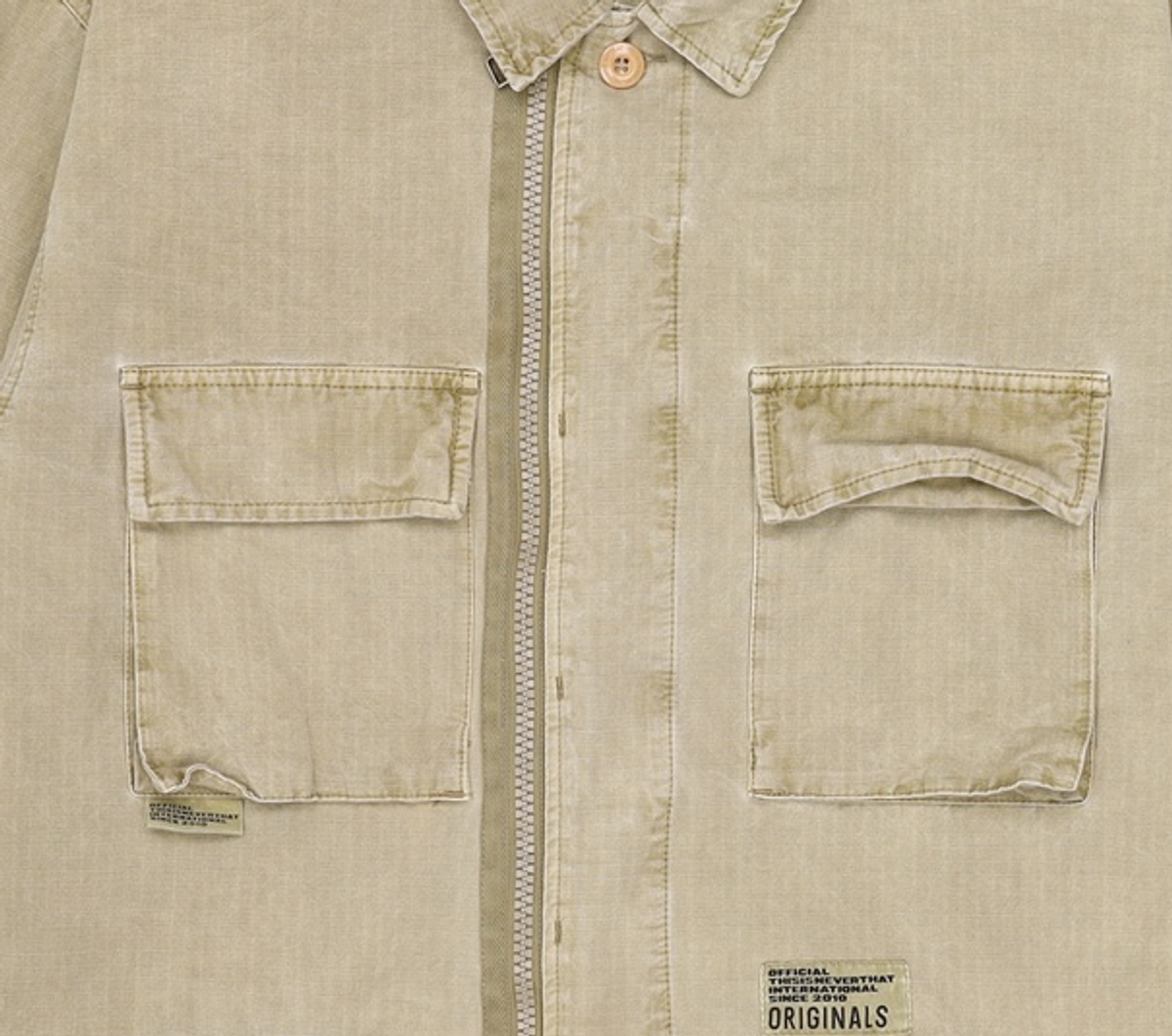 디스이즈네버댓(THISISNEVERTHAT) Overdyed BDU Jacket L
