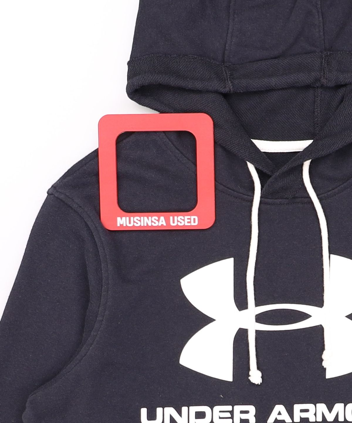 언더아머(UNDERARMOUR) UA 스포츠스타일 테리 로고 후드티 남성용 XS
