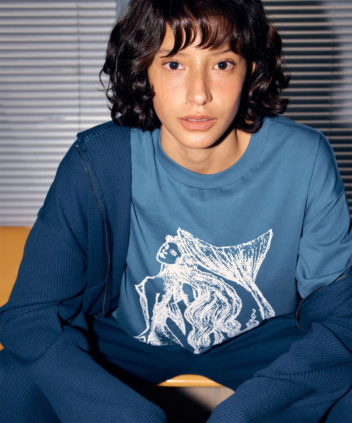 지지비샤(JIJIVISHA) MERMAID TEE (BLUE)