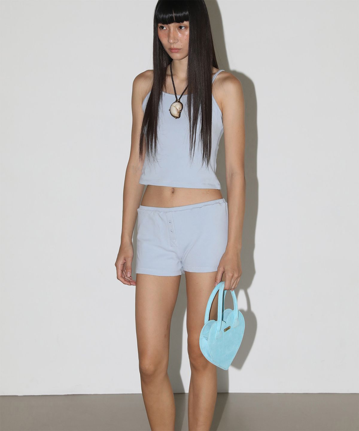 지지비샤(JIJIVISHA) FRENCH SHORTS (BABY BLUE)