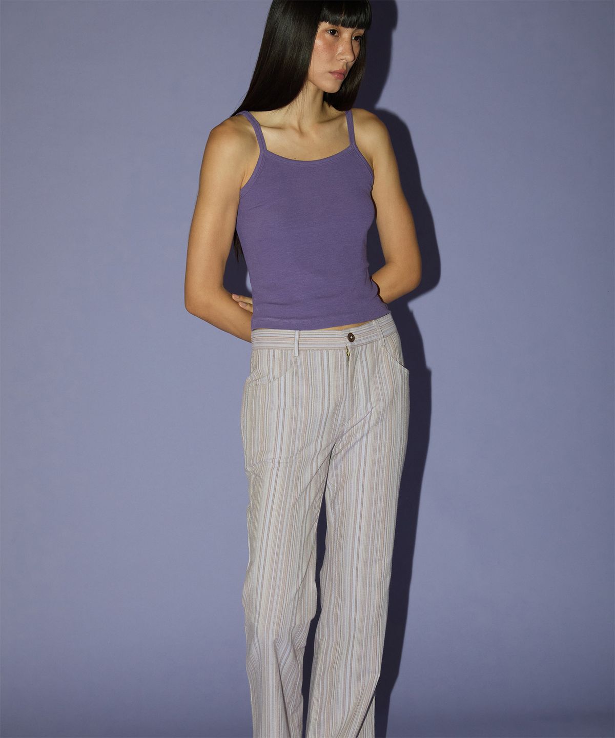 지지비샤(JIJIVISHA) RIO SLEEVELESS (PURPLE)