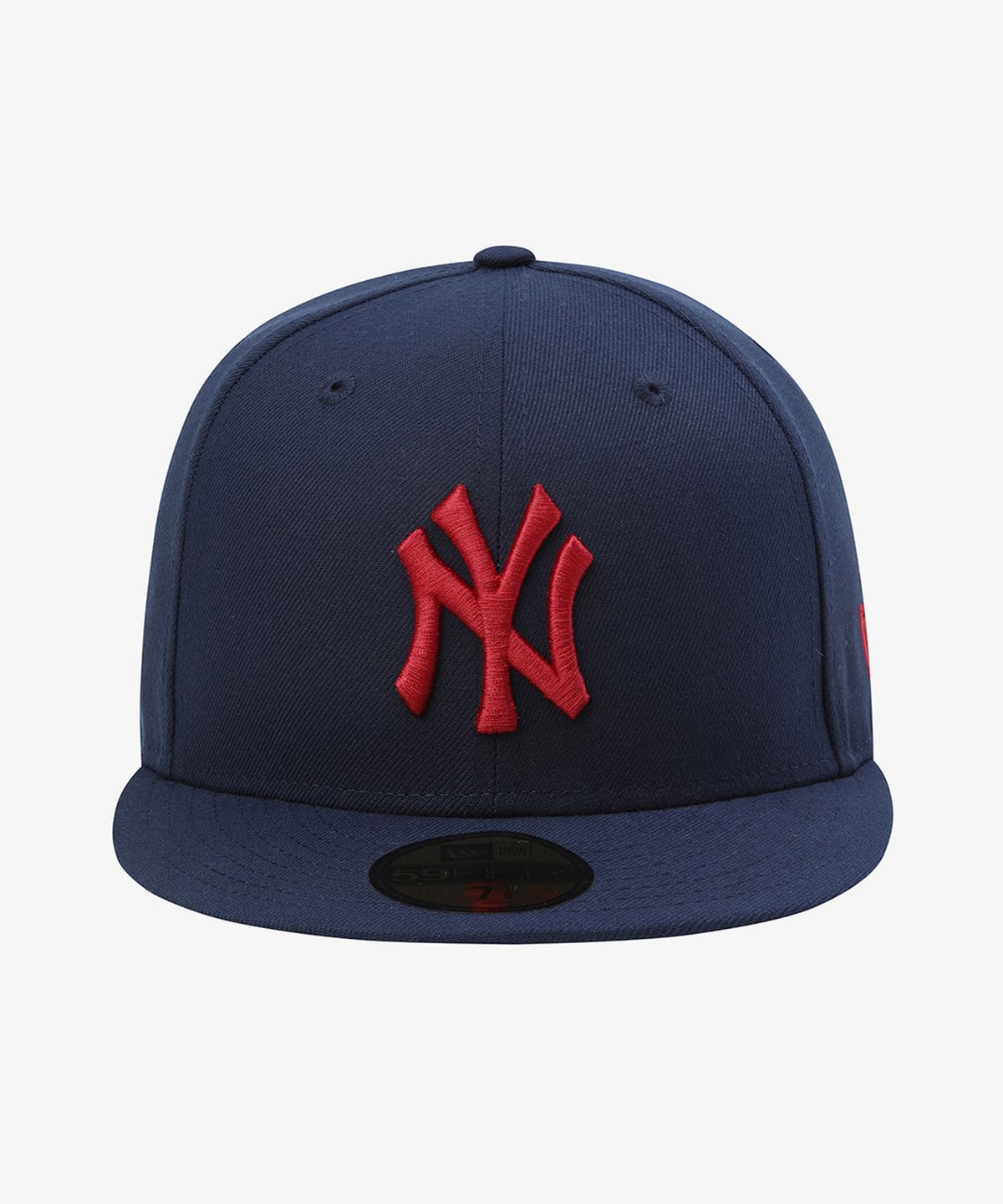 뉴에라(NEW ERA) MLB 뉴욕 양키스 컬러 포인트 피티드캡 블루/레드 15411780