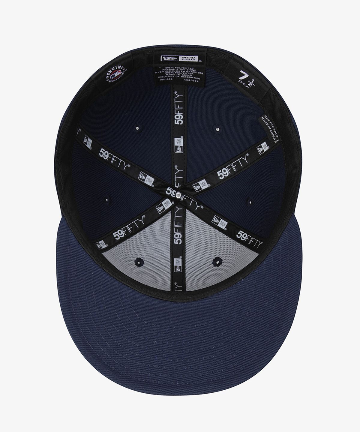 뉴에라(NEW ERA) MLB 뉴욕 양키스 컬러 포인트 피티드캡 블루/레드 15411780