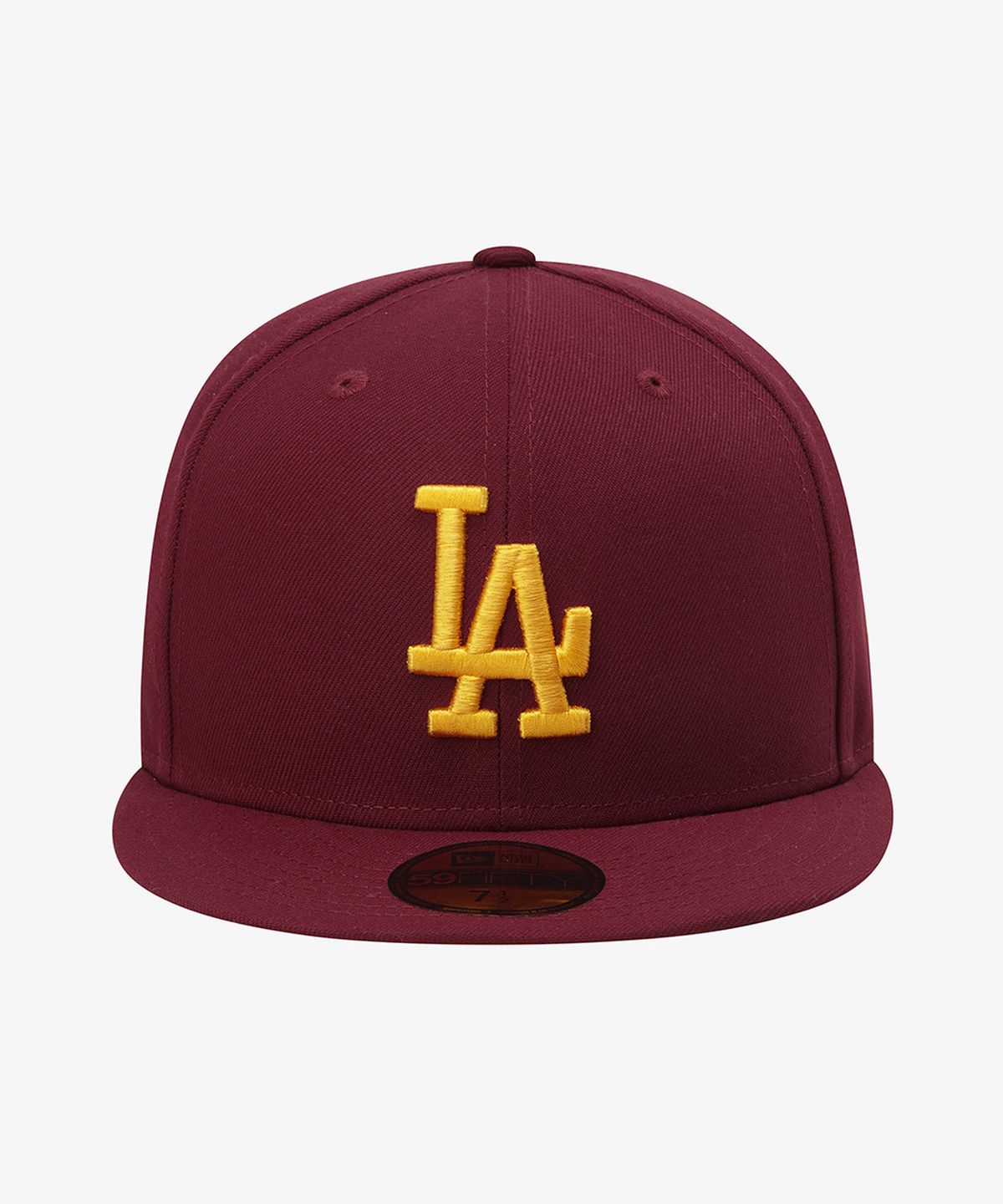 뉴에라(NEW ERA) MLB LA 다저스 컬러 포인트 피티드캡 카디날/옐로우 15411782