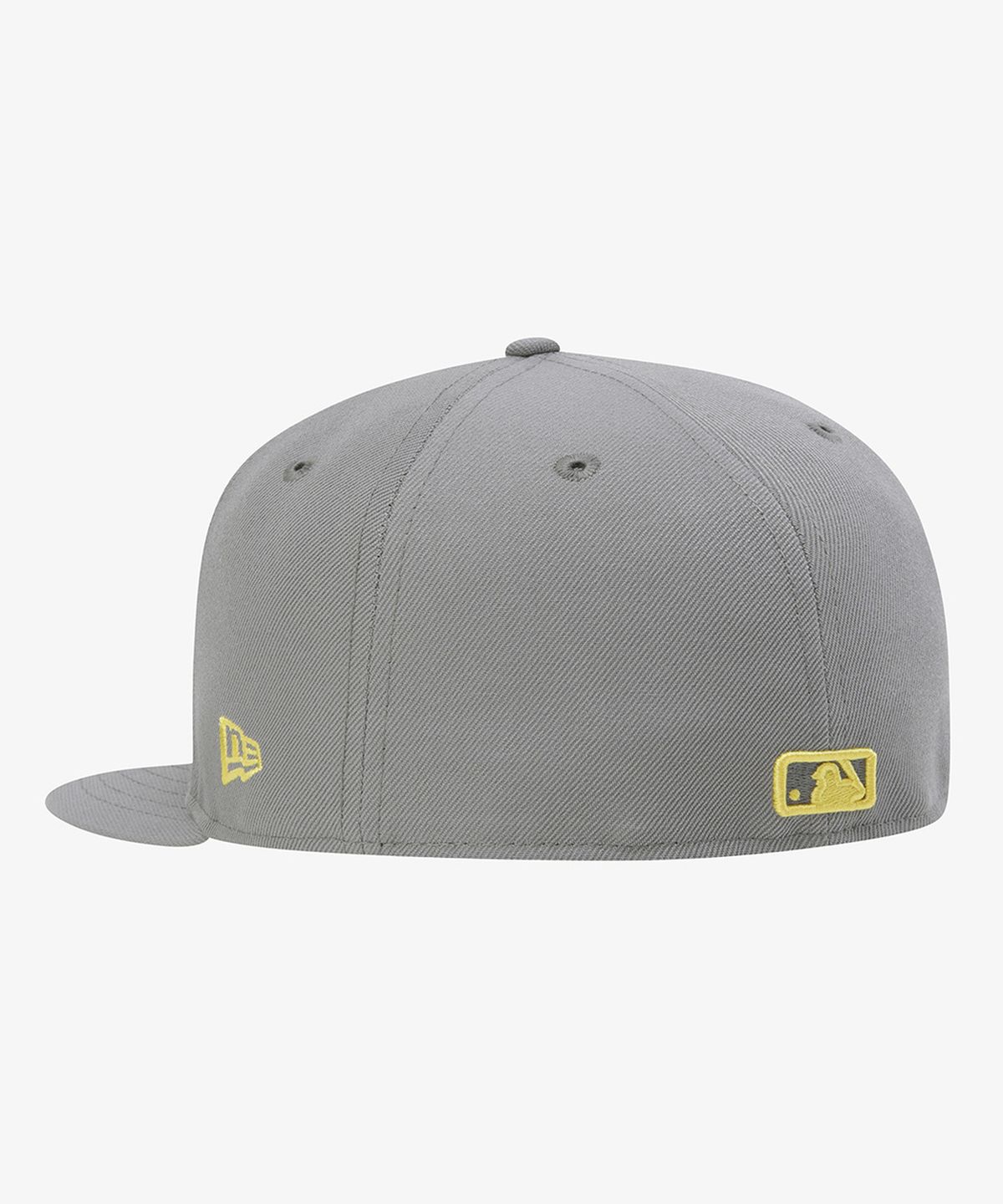 뉴에라(NEW ERA) MLB 뉴욕 양키스 컬러 포인트 피티드캡 그레이/옐로우 15411779