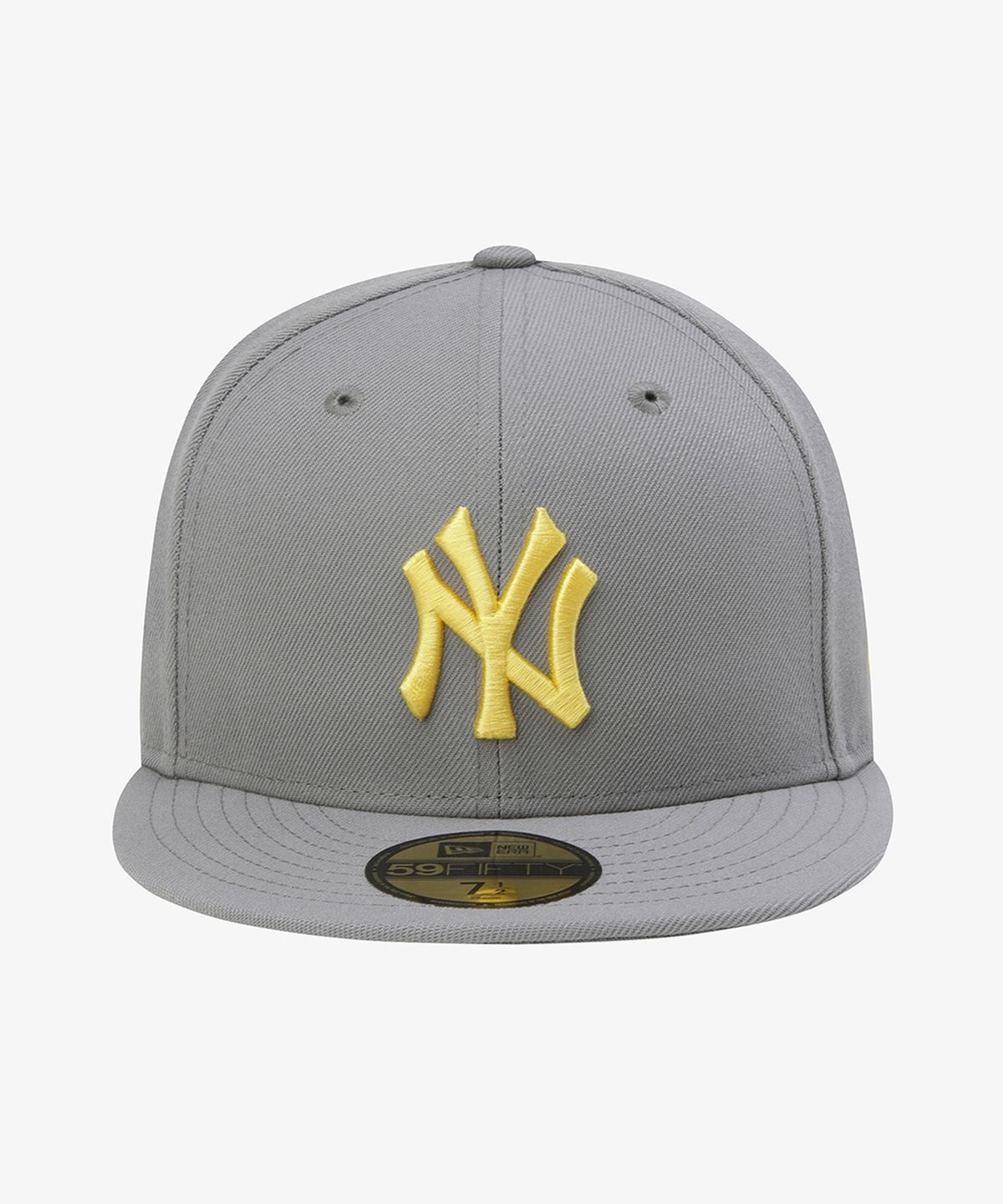 뉴에라(NEW ERA) MLB 뉴욕 양키스 컬러 포인트 피티드캡 그레이/옐로우 15411779