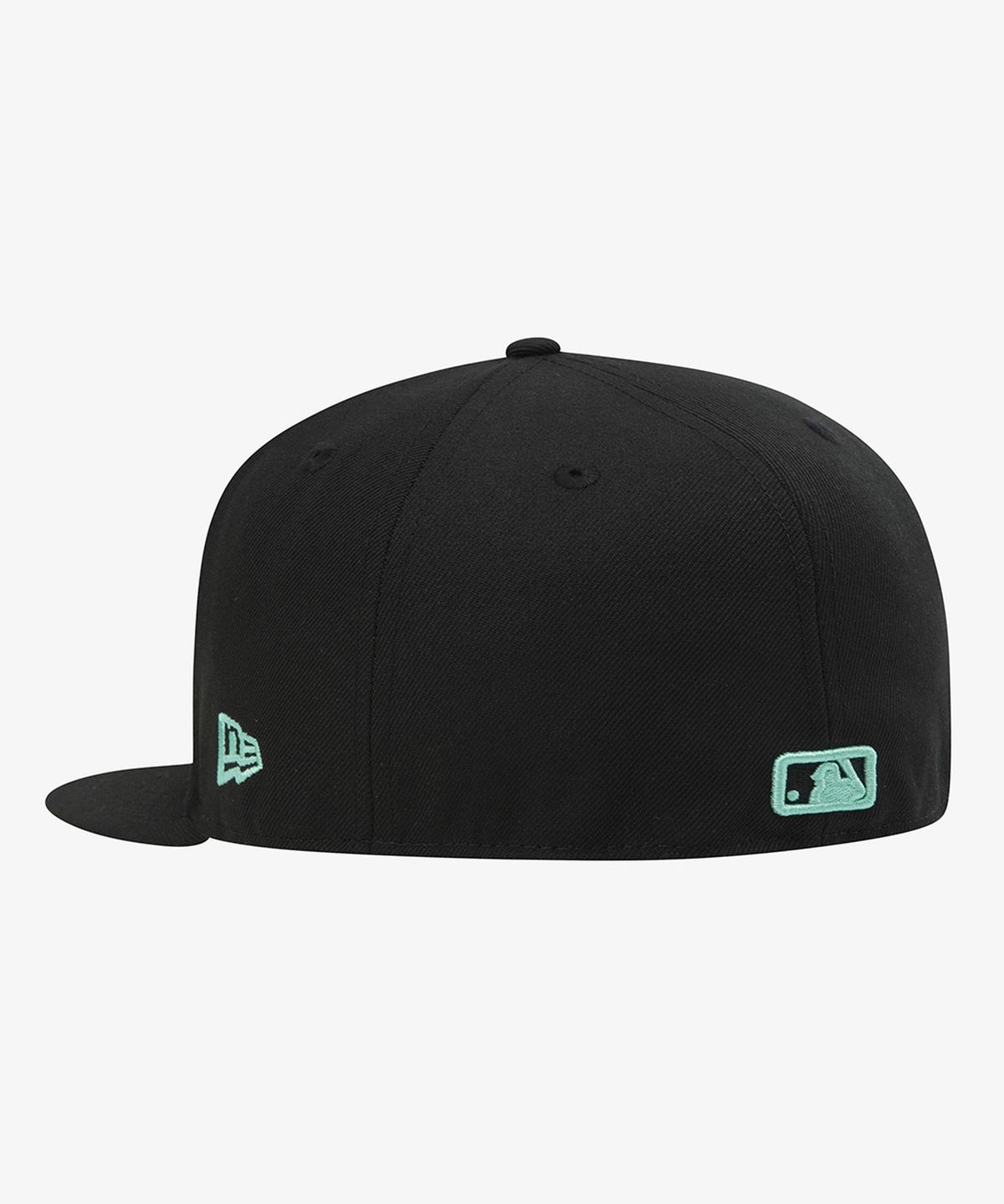 뉴에라(NEW ERA) MLB 뉴욕 양키스 컬러 포인트 피티드캡 블랙/민트 15411781