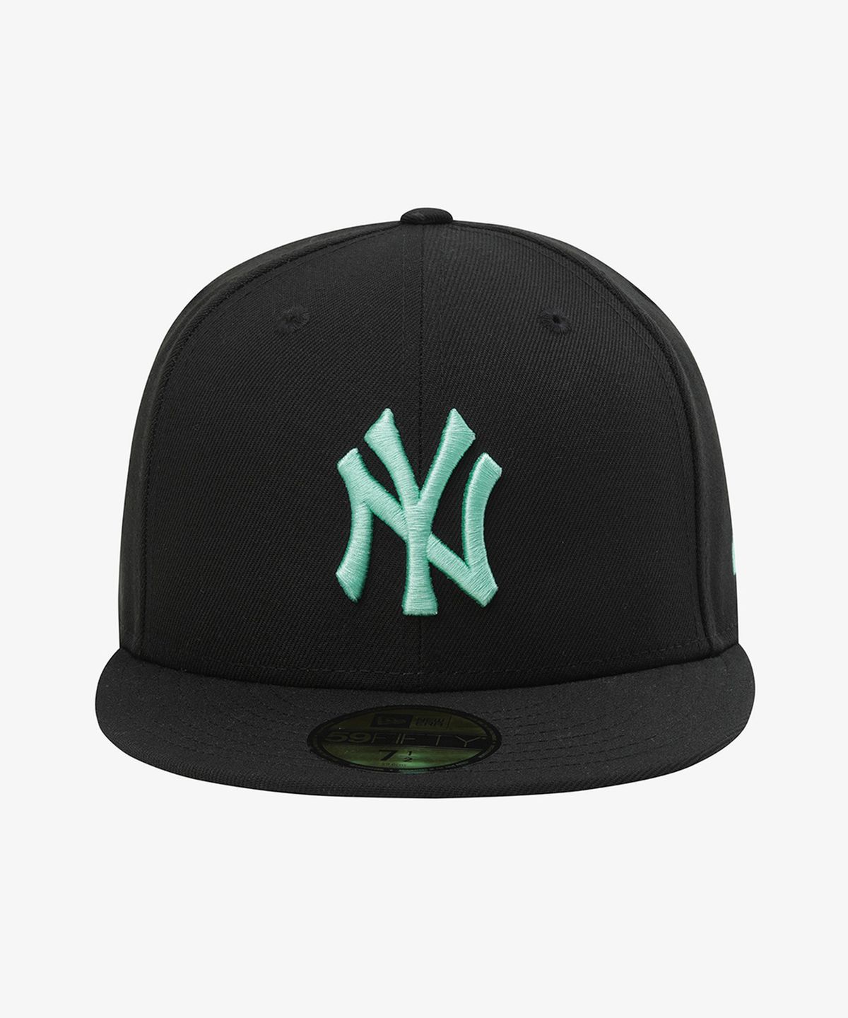 뉴에라(NEW ERA) MLB 뉴욕 양키스 컬러 포인트 피티드캡 블랙/민트 15411781