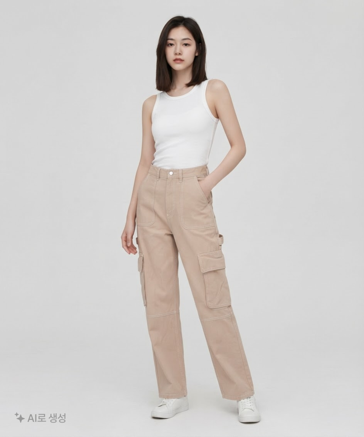 디바이디드에이치앤엠(DIVIDED H&M) 코튼 팬츠 160/68A