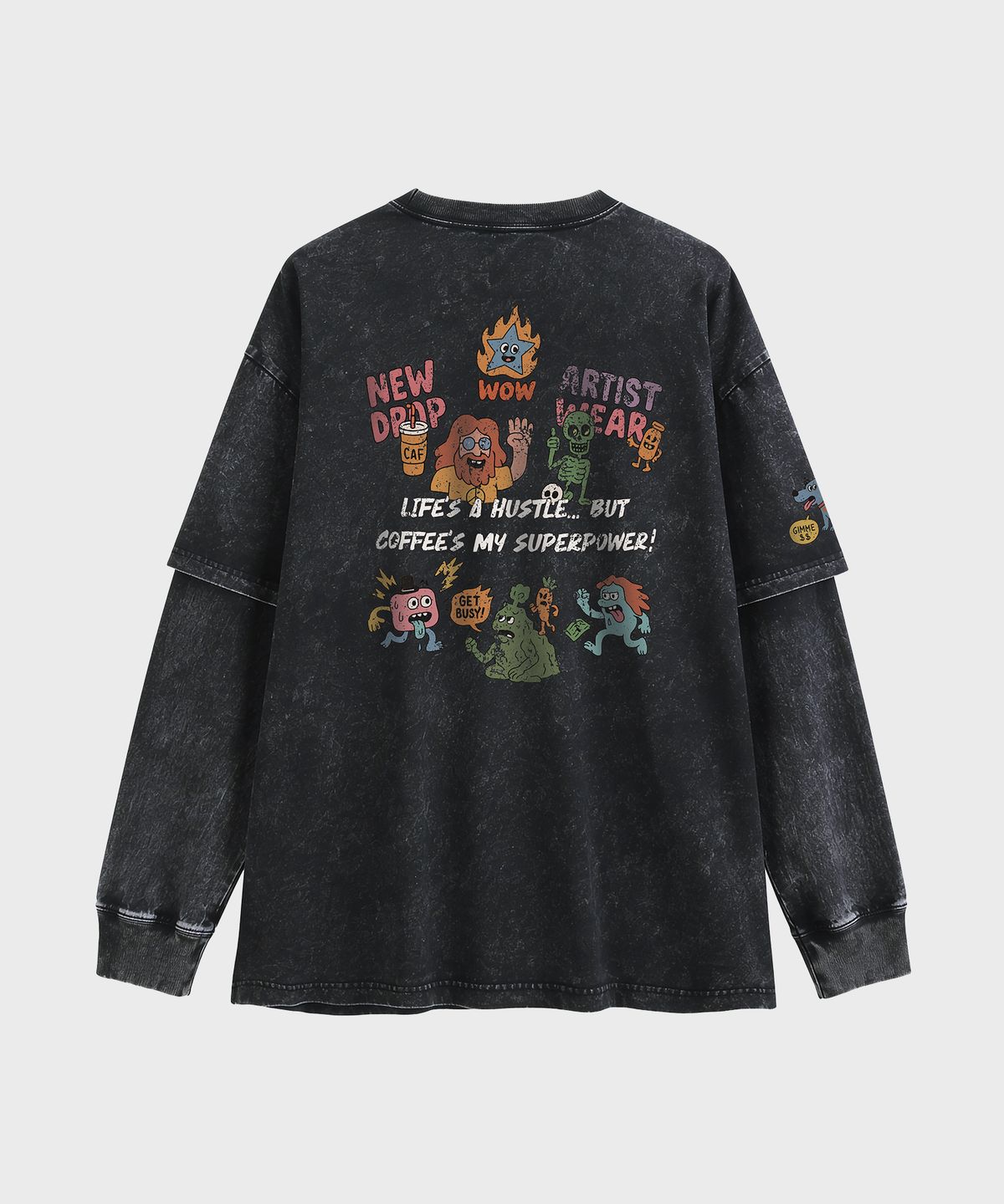 아티스트웨어(ARTISTWEAR) 허슬부르 긴팔티