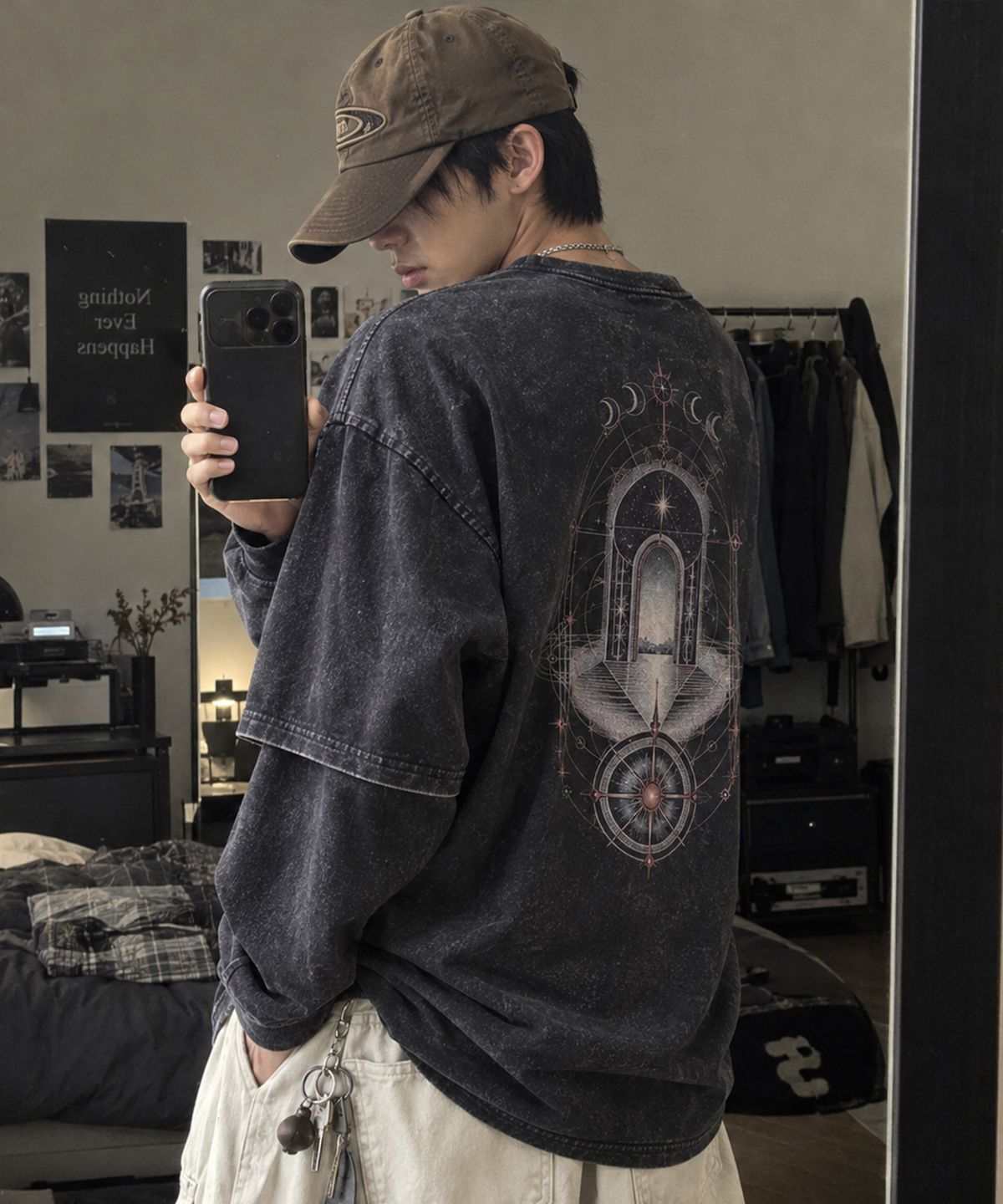 아티스트웨어(ARTISTWEAR) 루나 레이어드 긴팔티